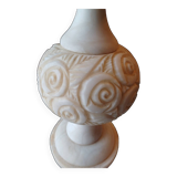 Alabaster lamp base