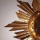 Mirror sun gilded wood 1930