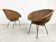 Vintage italian wicker lounge chairs, set of 2 - 1960