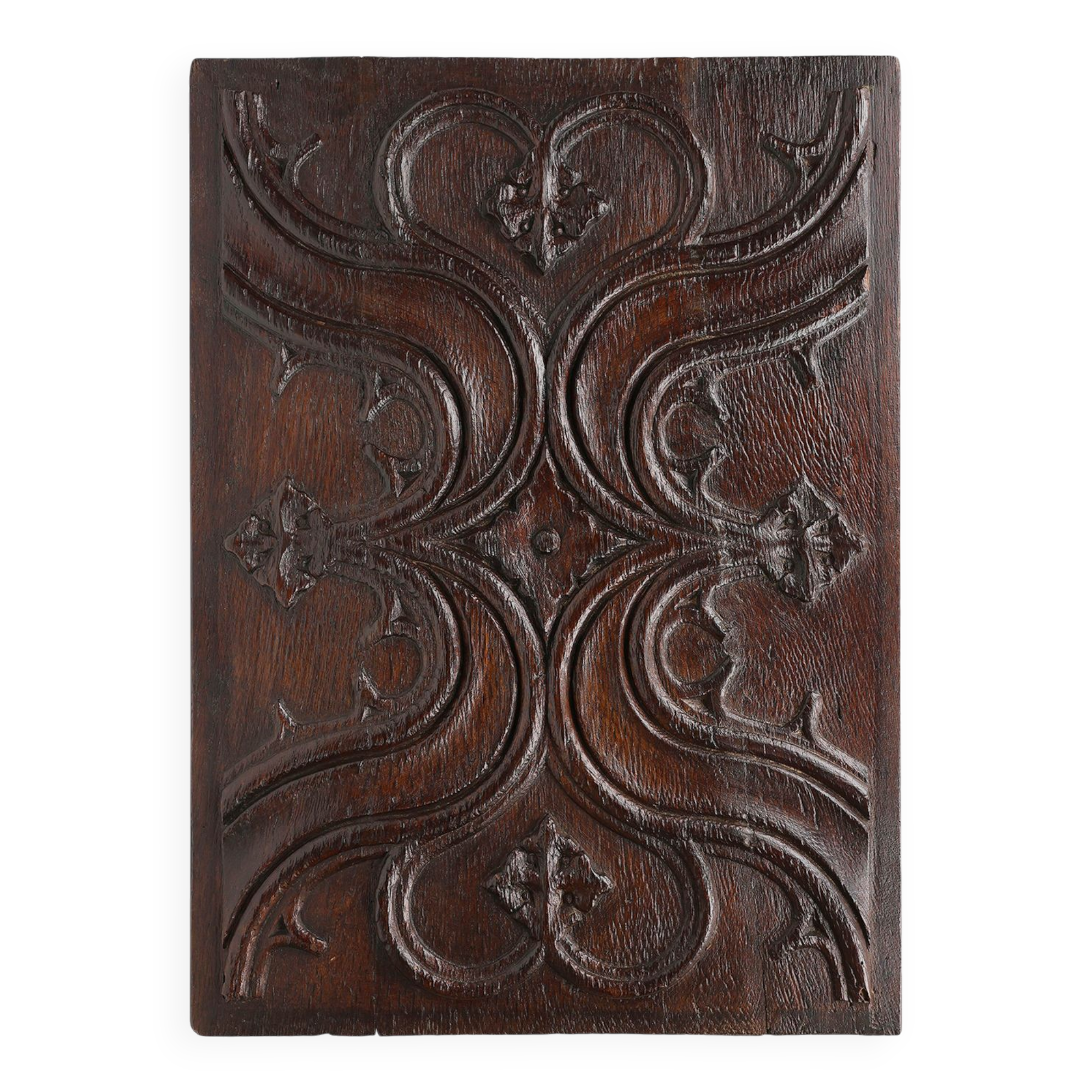 16th Century Hand-Crafted Gothic Panel in Oak, Belgium
