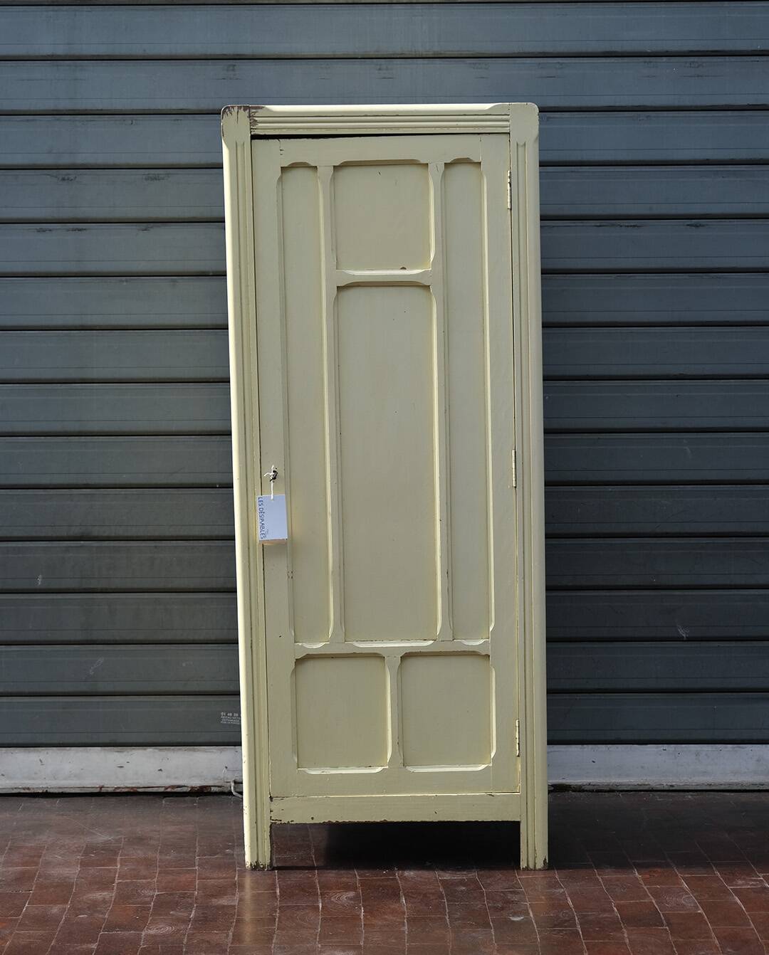 Parisian wardrobe, original paint, Art Deco 1930-1940