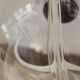 Murano blown glass pendant light 'Membrane' Toni Zuccheri 1960
