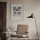 Abstract composition giclee print, 50x70cm