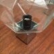 German Vintage Lamps Space Chrome and Glass by Motoko Ishii for Staff