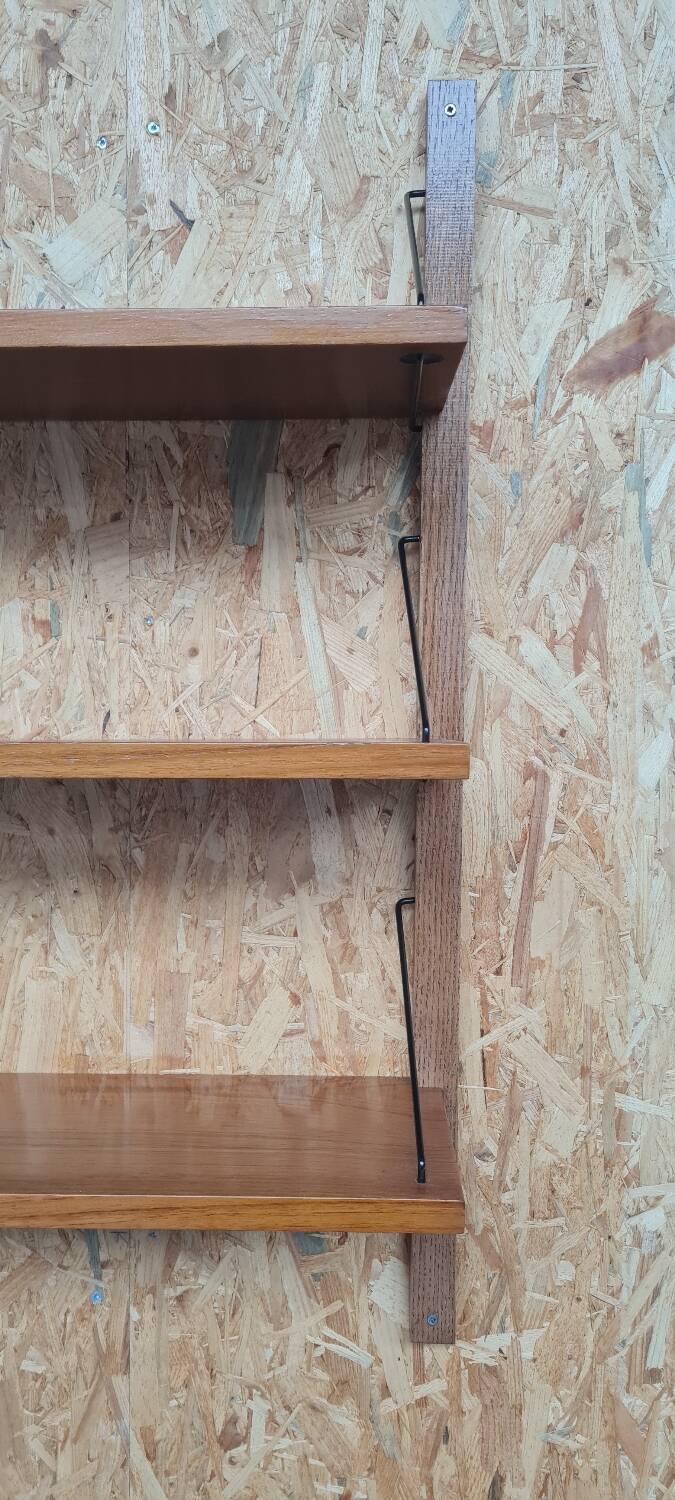 Teak wall shelf 1960