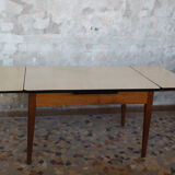 Table vintage formica and wood