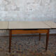 Table extensible vintage formica et bois