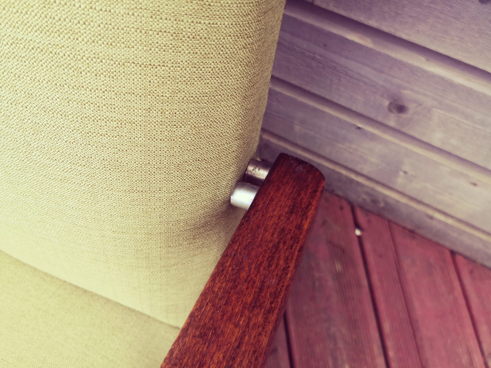 Pair of vintage Czech armchairs, Scandinavian style, 50s