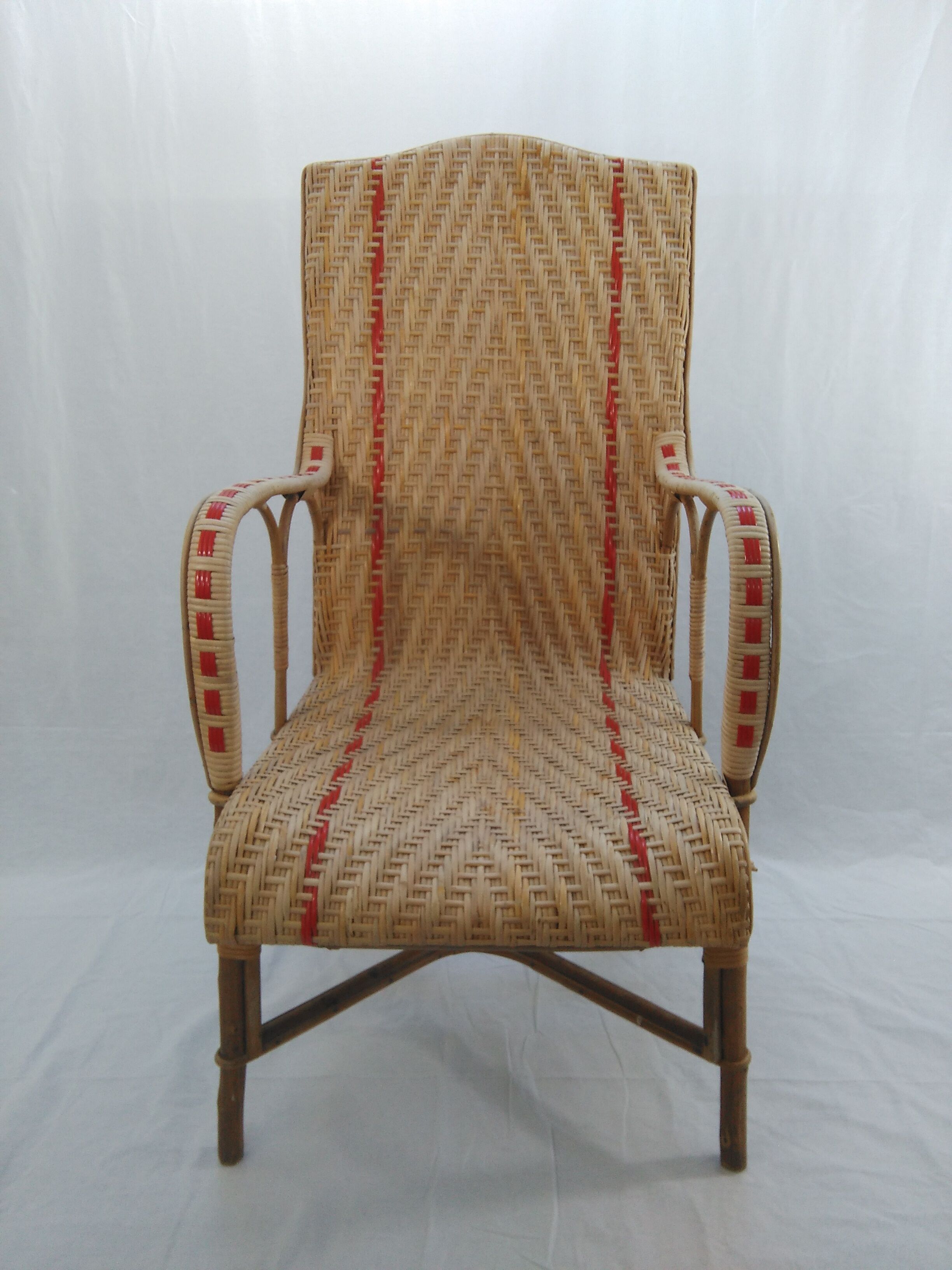 50s Wicker armchair