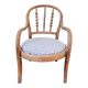 Fauteuil enfant vintage en bois courbé