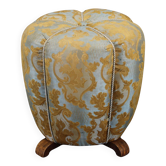 Tabouret Art Déco des années 1940, Tchécoslovaquie