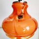 Lampe à suspension vintage en glaçure de Murano, Carlo Moretti, Italie, Jaren 1960