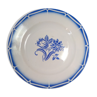 Blue plate