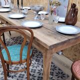 Oak farmhouse table