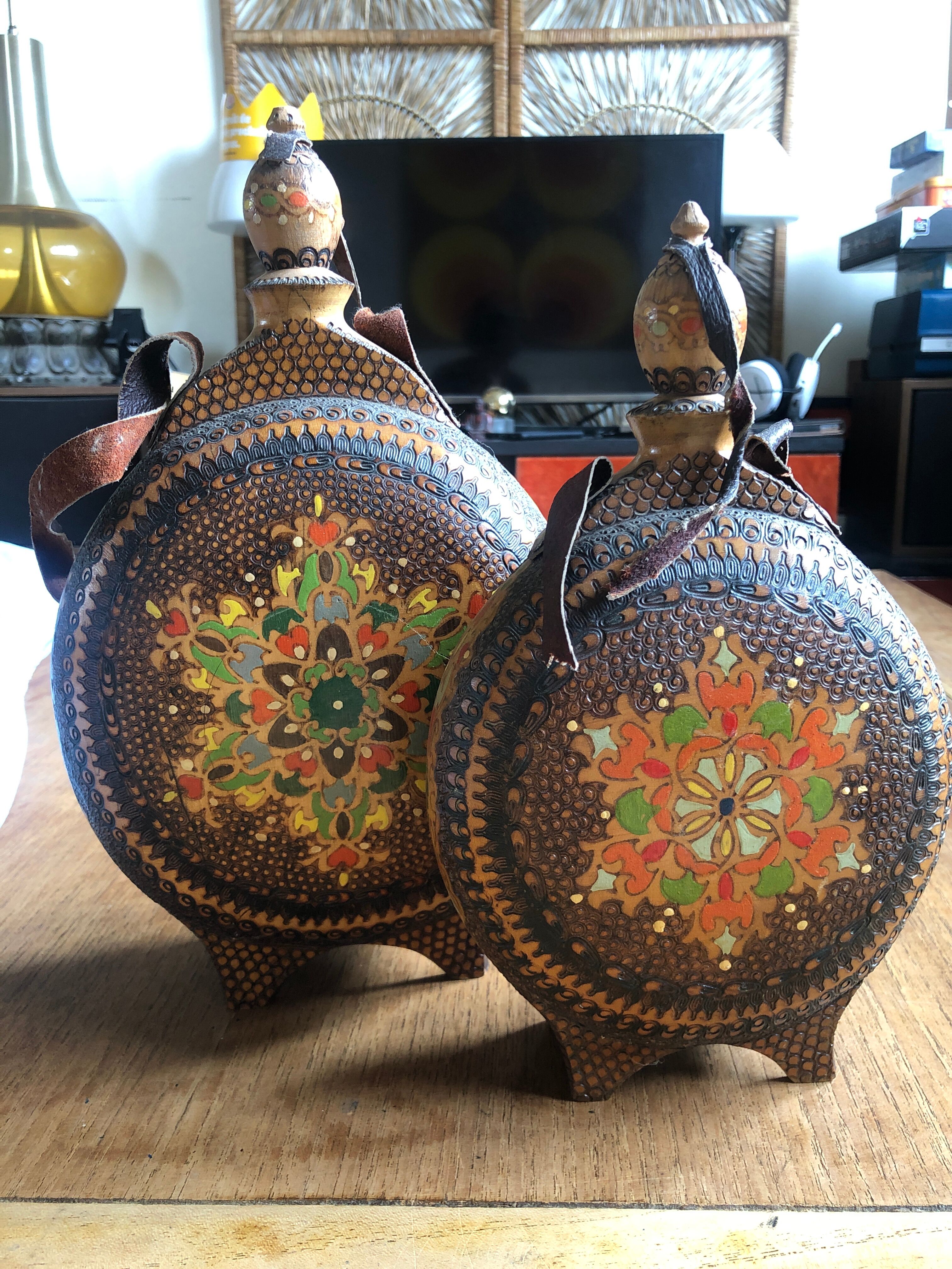 Decoration gourds old folk art