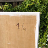 Set de 4 peintures abstraites
