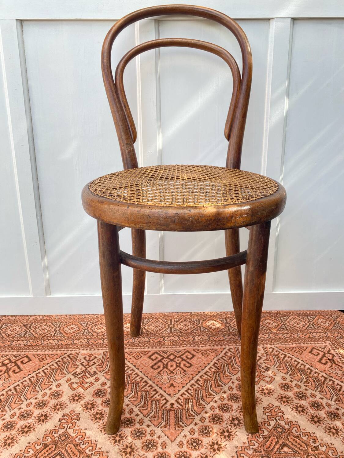 Thonet bistro chair in wood and cane