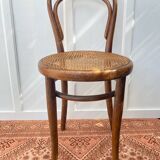 Thonet bistro chair in wood and cane