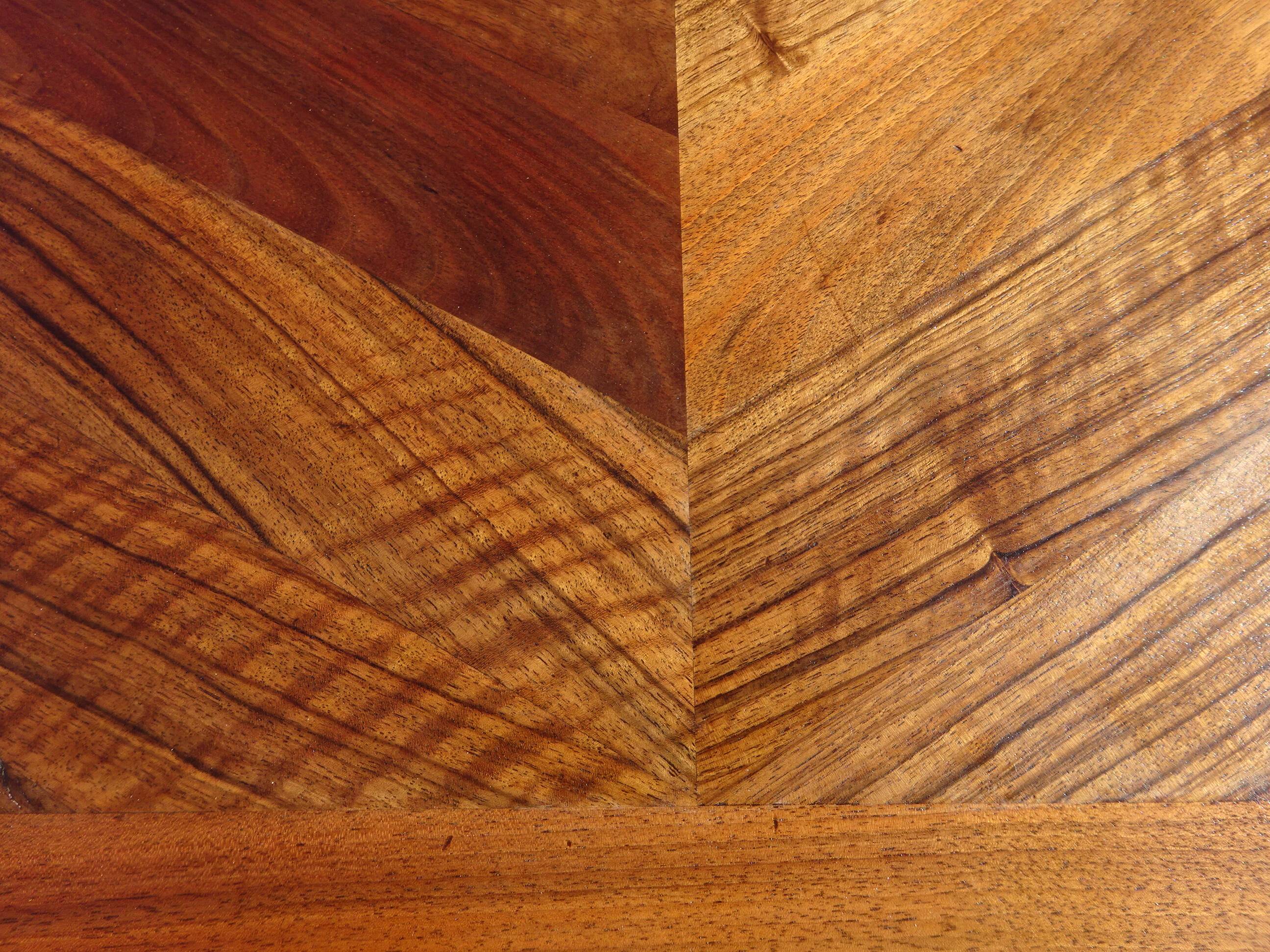 Walnut dining table, 1950