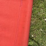 Vintage canvas folding stool