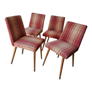 4 chaises 1970