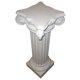 Ionic column 1 m in reinforced plaster
