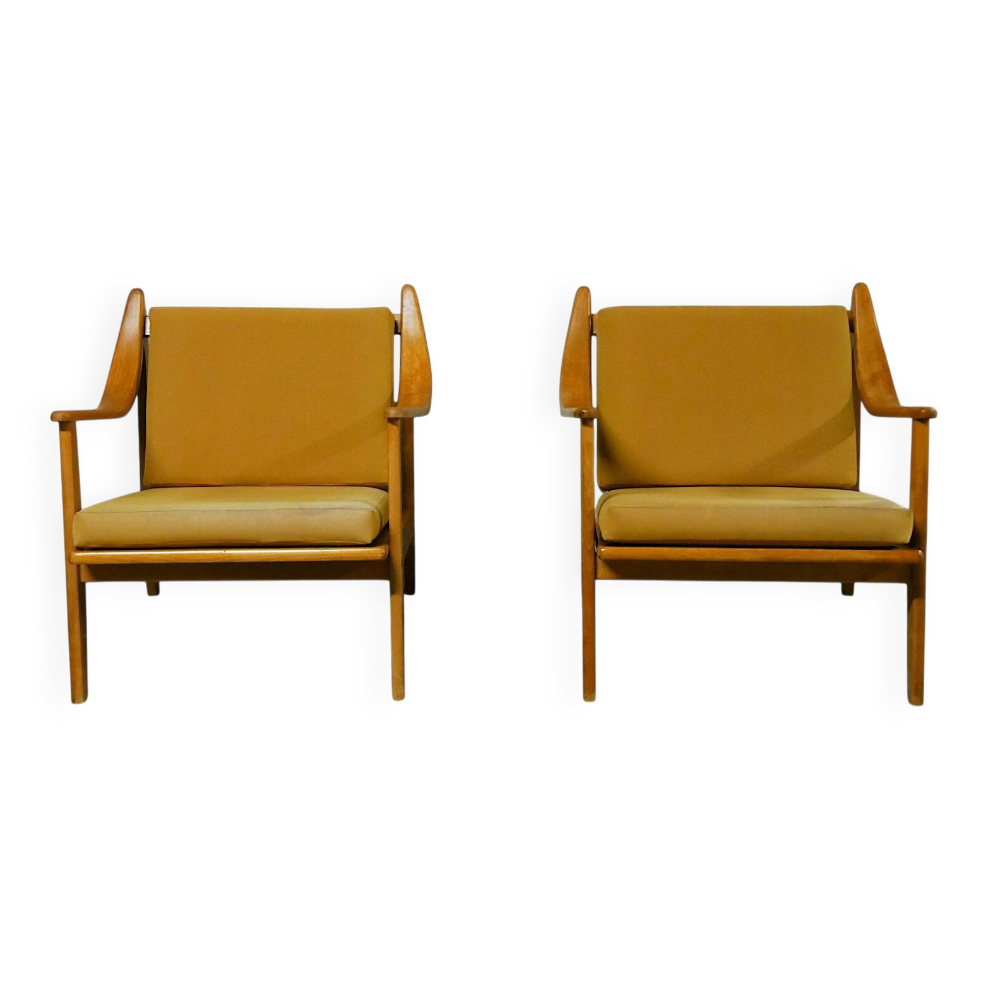Pair of Scandinavian armchairs - Vintage circa 1960