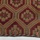 Burgundy & Red Stars Pattern Kilim Rug, 188x309Cm