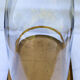 Old oval glass globe glass bell glass
