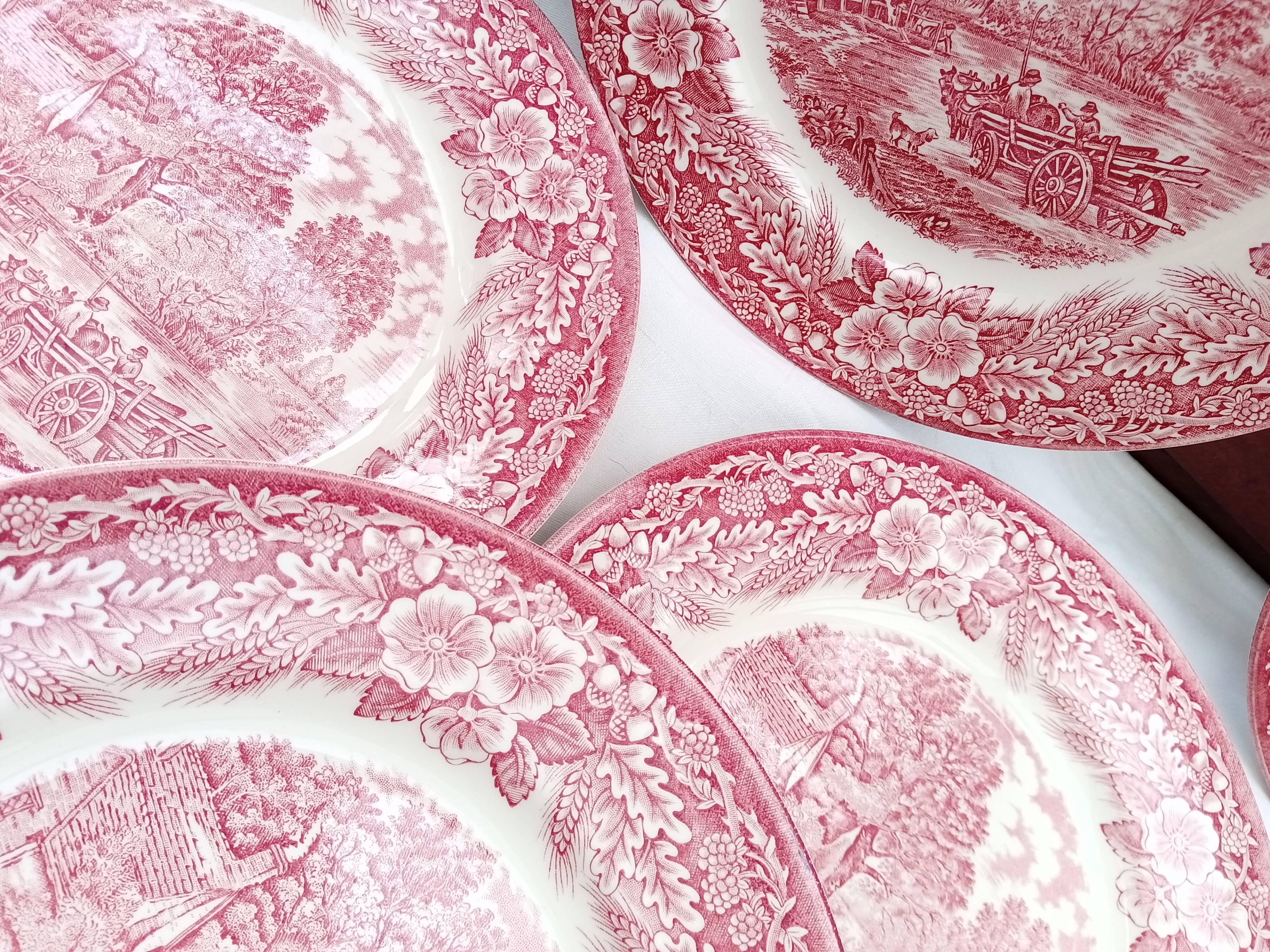 14 English flat plates