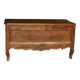 French provincial chest in carved and pegged solid oak, 18th century.