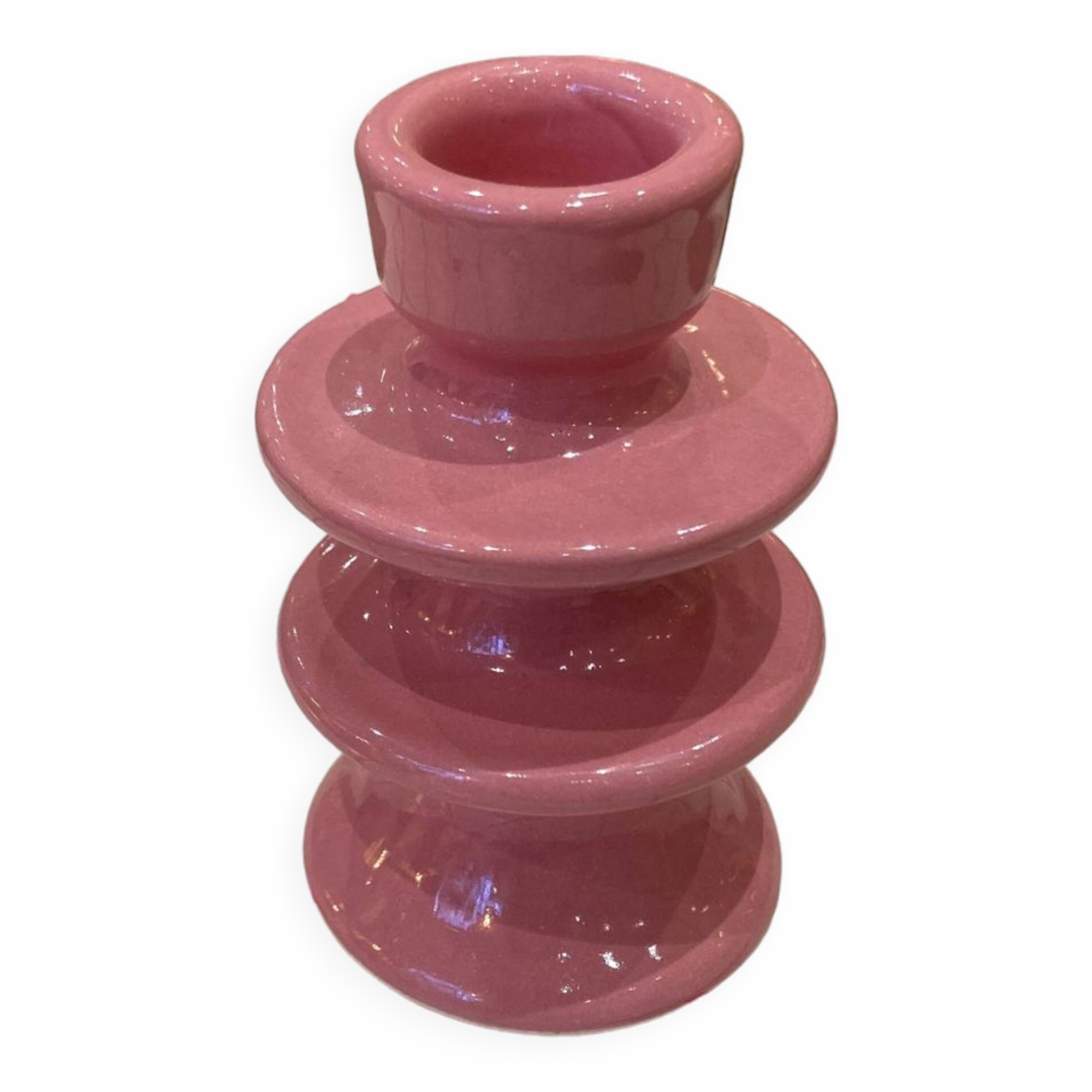 Barbapapa pink candle holder