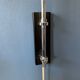 Wall lamp arc lamp Herda eyeball chrome space age