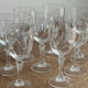 8 crystal stem glasses model Lude