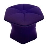Vintage mushroom hocker or stool with storage compartment Netherlands 70's