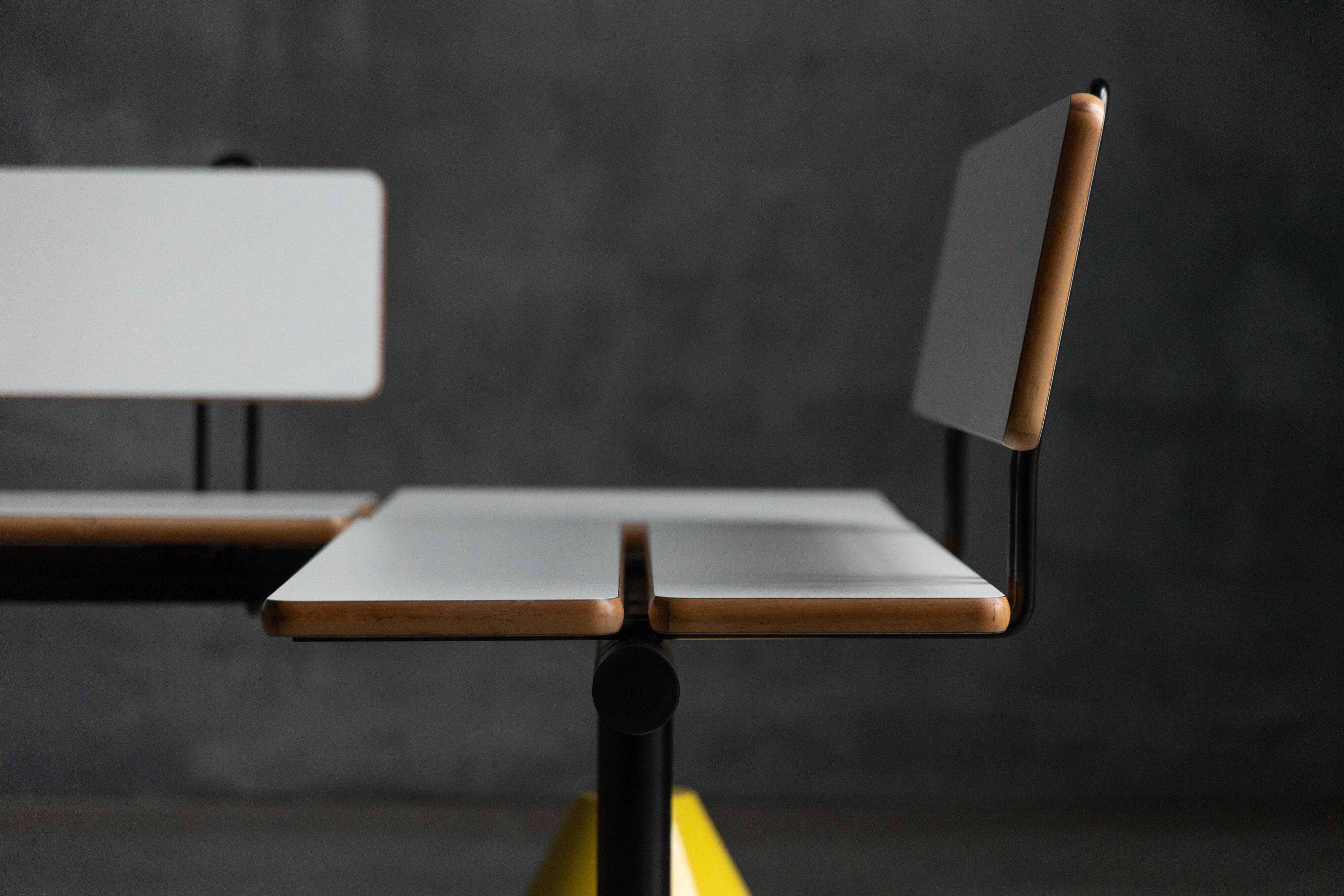 Modular postmodern seating system, Italy, 1980s