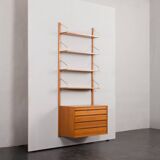 Teak wall unit by Poul Cadovius for Cado, Denmark, 1960
