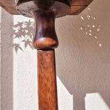 19th century carved wooden dragon column