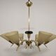 Brass chandelier from the 50s/60s