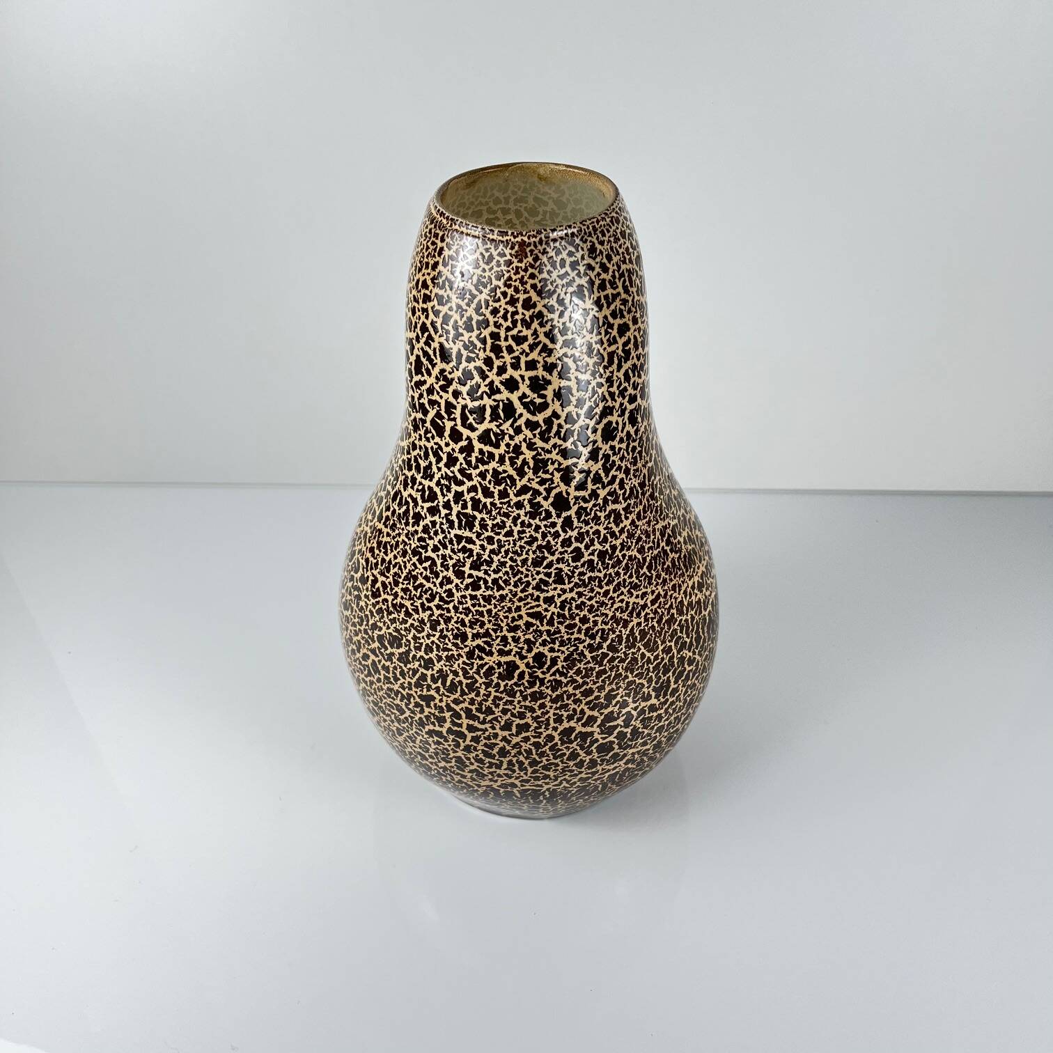 Vase with crackle decoration, Spain, 1990
