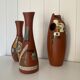 Ensemble vases et soliflores du Vietnam