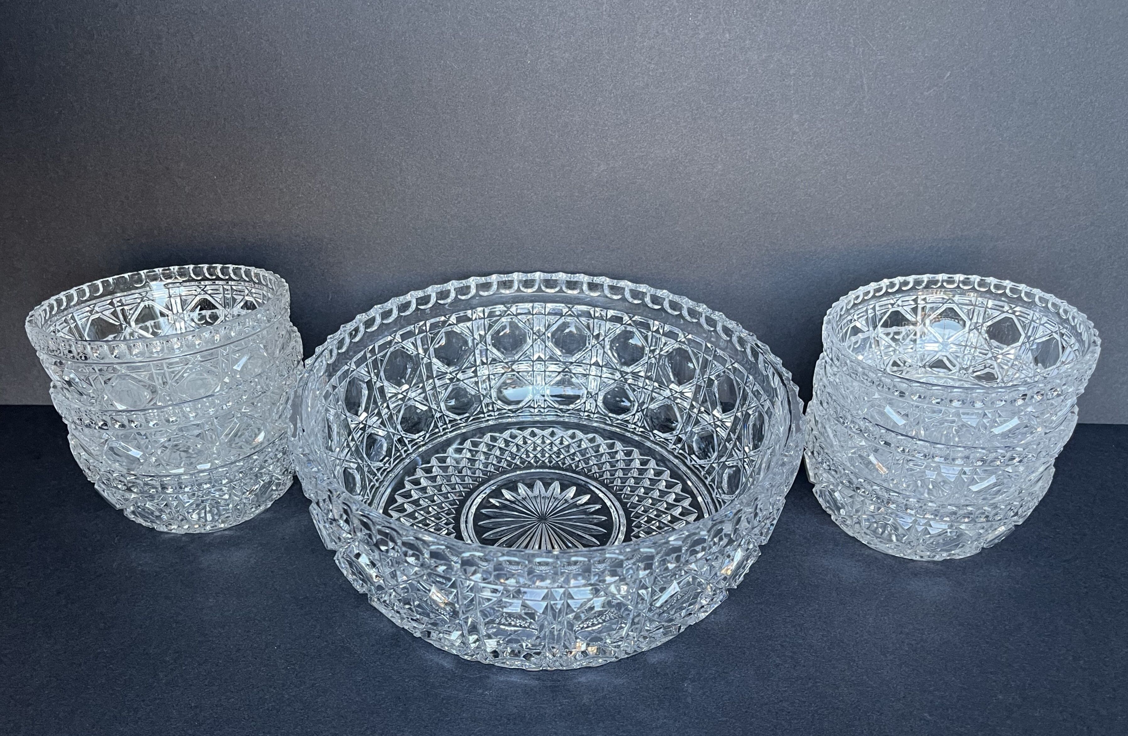 Salad fruit salad set + 6 cups