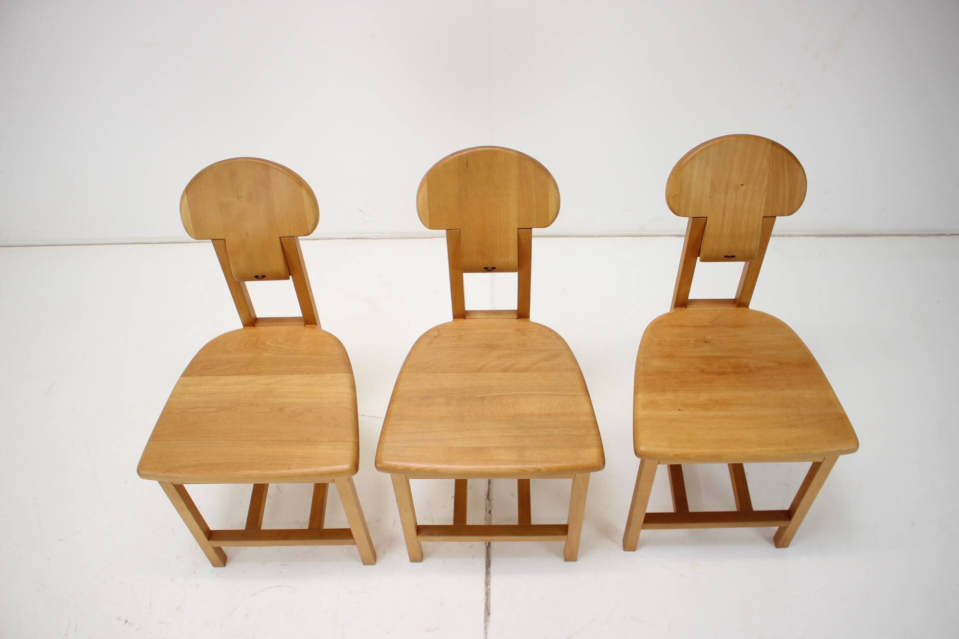 Set Of 3 Scandinavian Style Chairs, Finland, 1970s