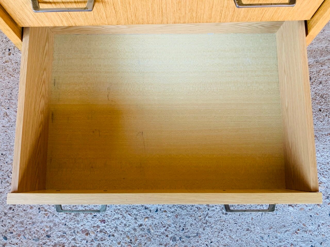 Vintage chest of drawers with 5 drawers by Capelle circa 70's