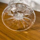 Vase allemand en cristal et forme de cœur