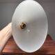 Applique murale en opaline blanche inclinable