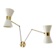 Wall lamp in the style of Italian creations of the 50s