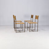 Giandomenico Belotti ‘paludis’ dining chair for Alias set/4