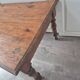 vintage wooden coffee table with a drawer