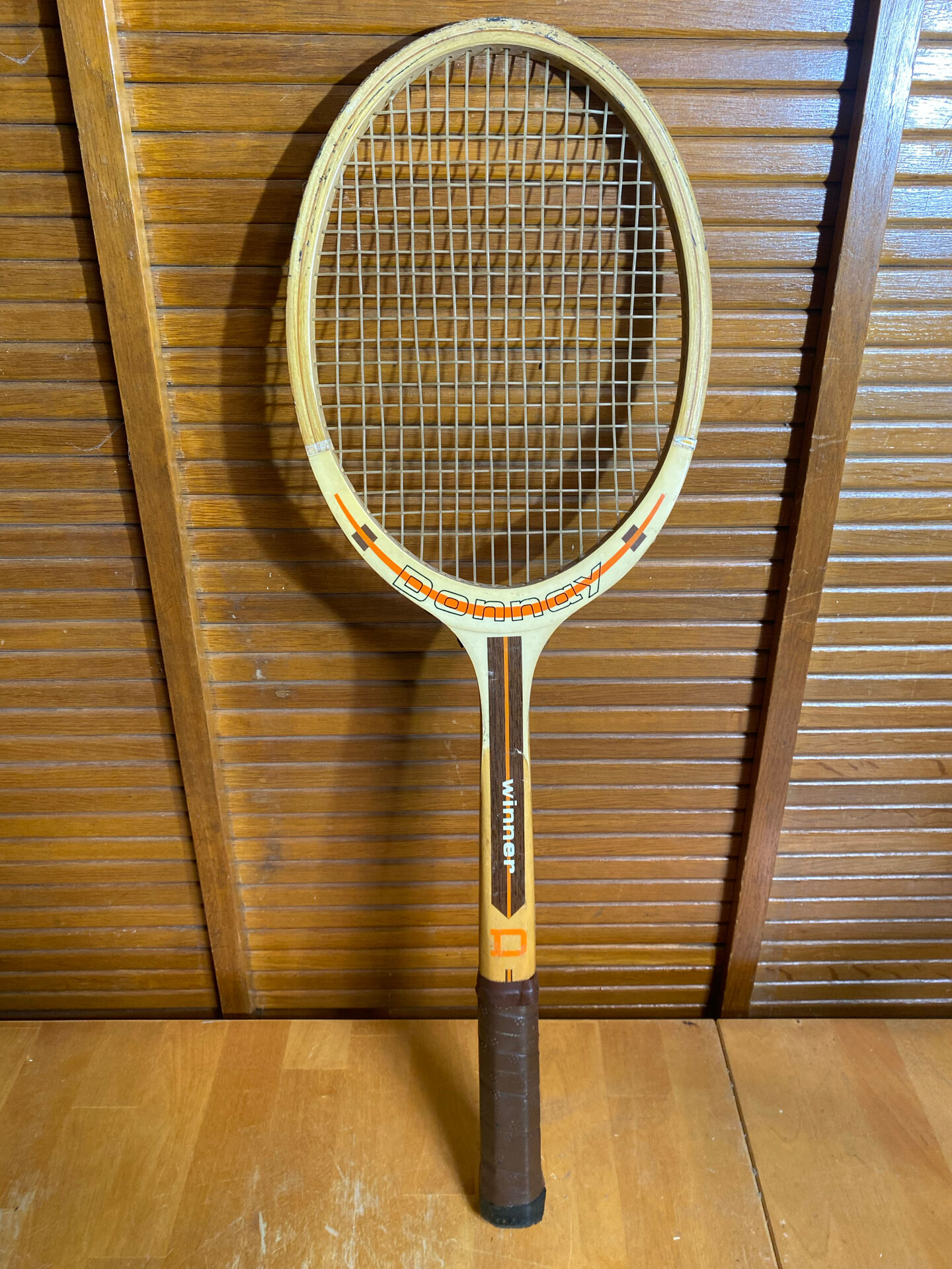 Vintage donnay winner wooden tennis racket